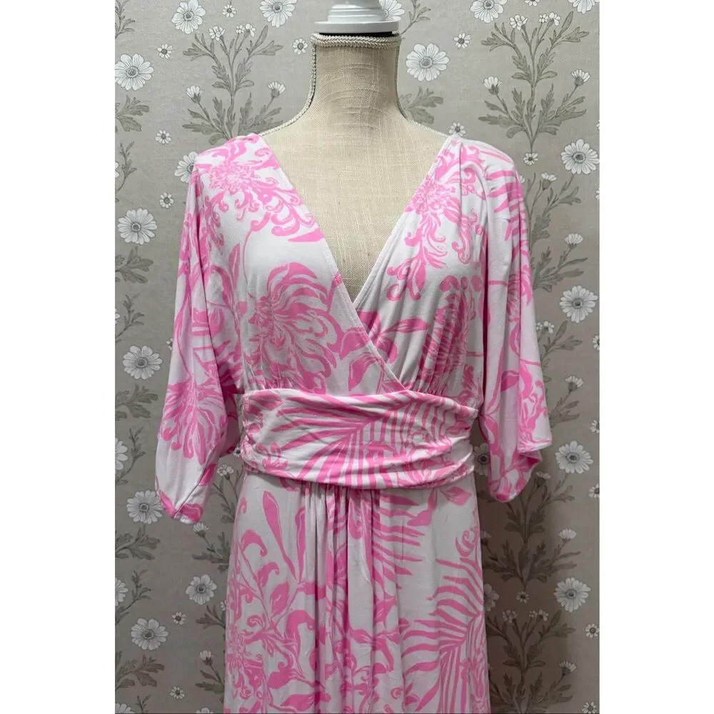 Lilly Pulitzer Parigi Maxi Dress Size Large - Picture 5 of 13